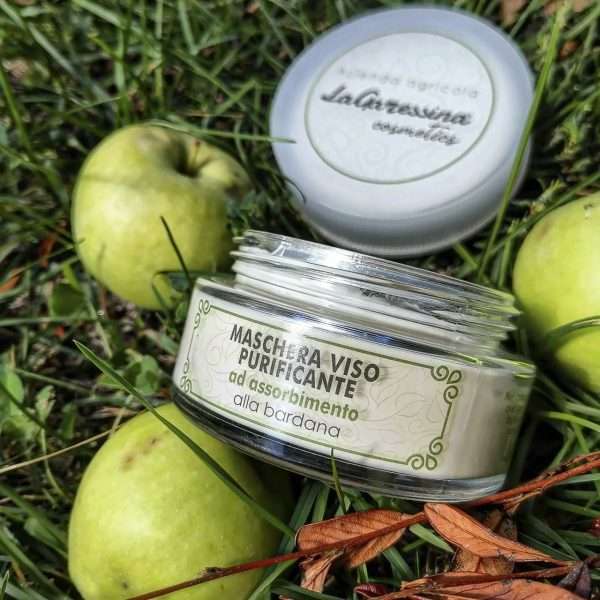 Maschera Viso Purificante alla Bardana 100 ml - immagine 4
